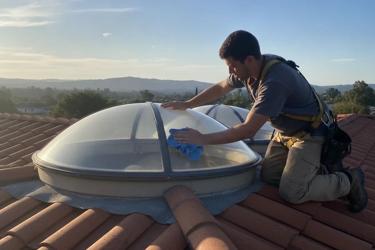 Skylight Cleaning in Dimond District, Oakland CA